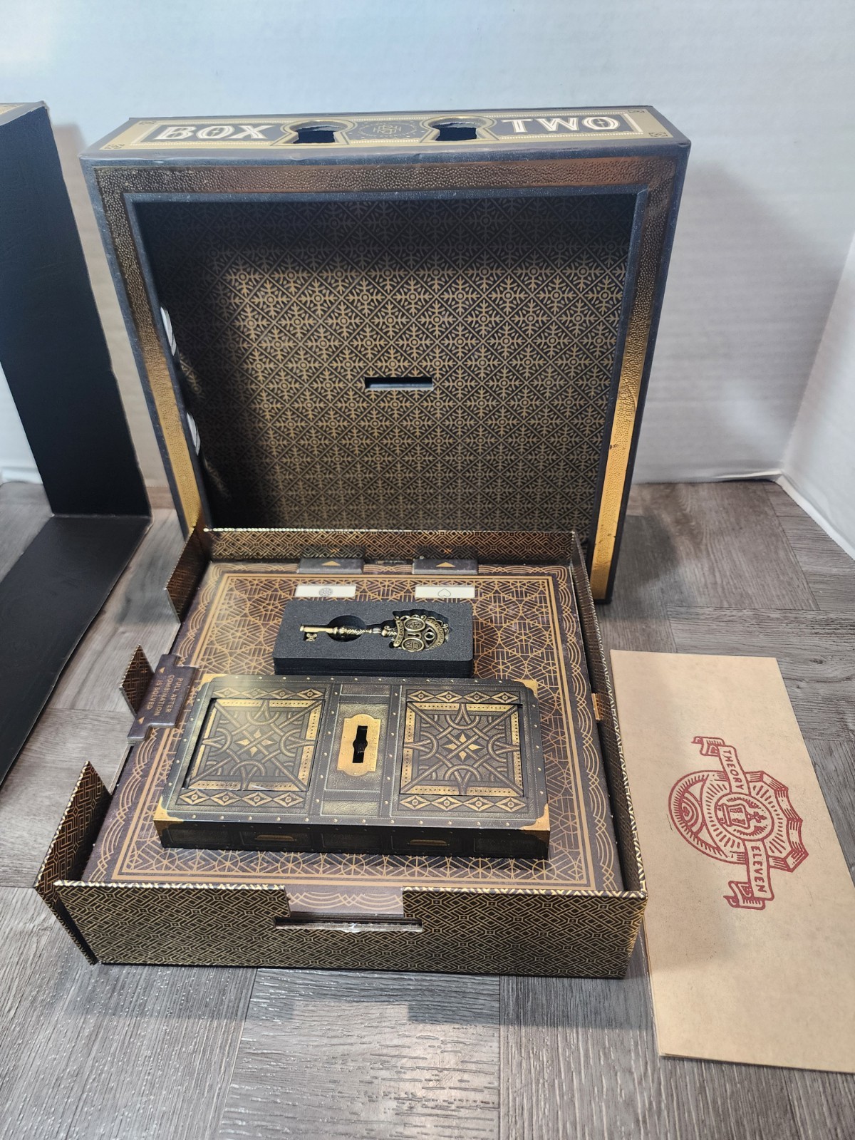 *Read* BOX TWO by Neil Patrick Harris Brand Theory 11 Puzzle Game Incomplete