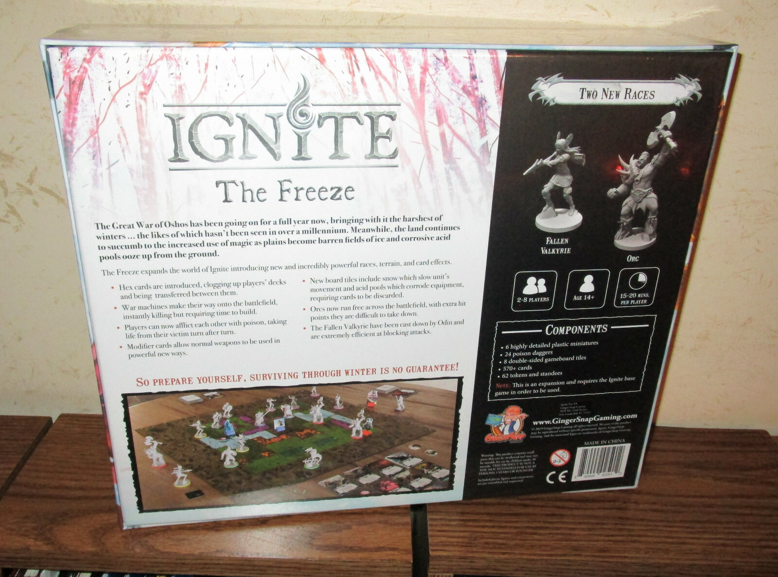 Ginger Snap Gaming- Ignite All-In Pledge Kickstarter Edition