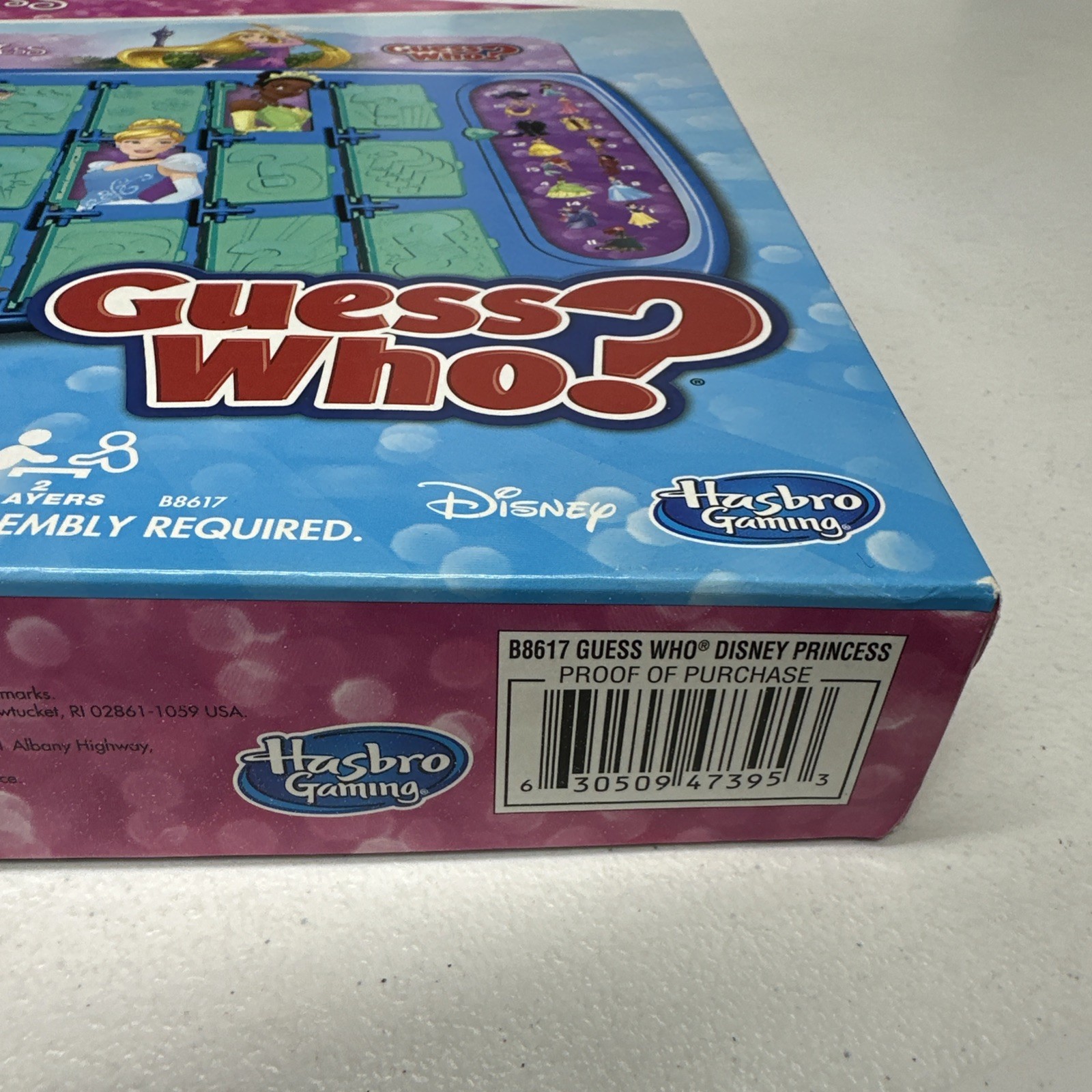 Disney Princess Guess Who? Guessing Game Hasbro – COMPLETE – NO MISSING PIECES