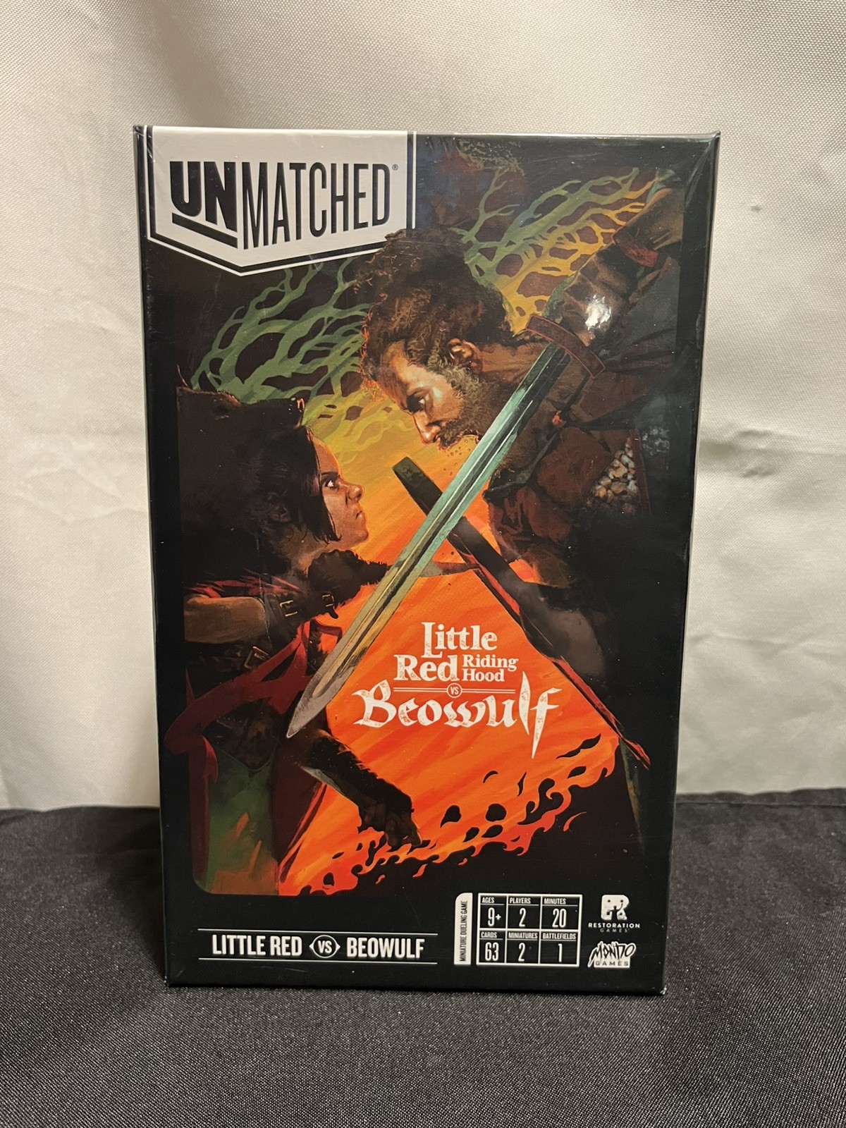 Unmatched Little Red Riding Hood vs Beowulf 2 Player – Mondo Games – NEW SEALED