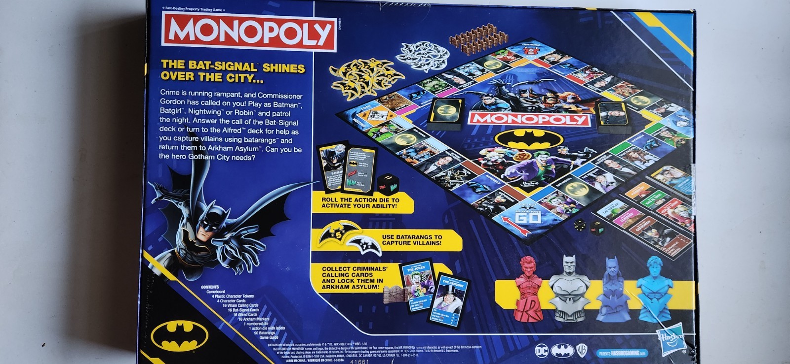 Hasbro Gaming Monopoly Batman Edition Board Game (2024) 2 – 4 Players F9930