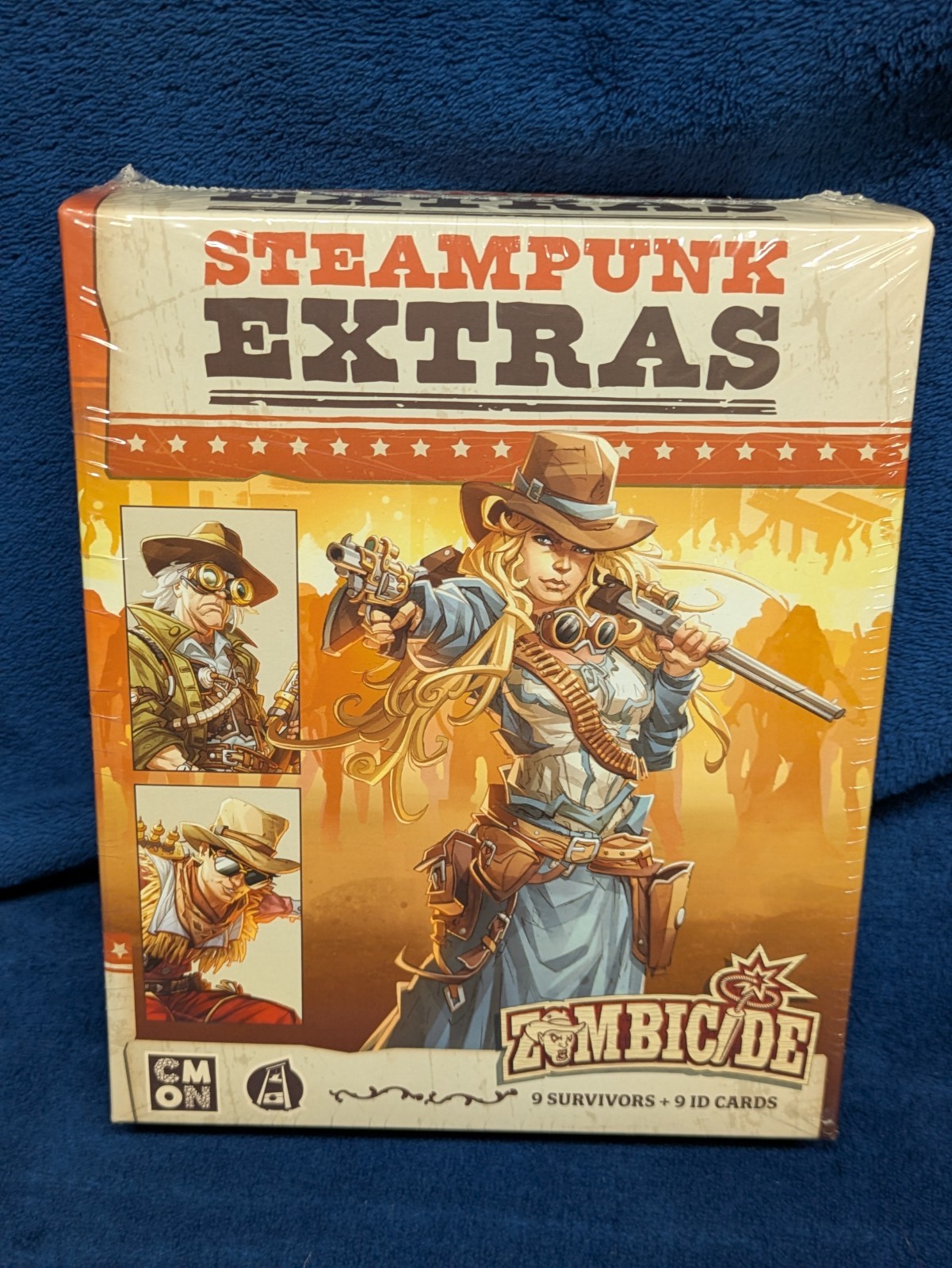 CMON Zombicide NEW Steampunk Extras Expansion SEALED Gears and Guns Kickstarter