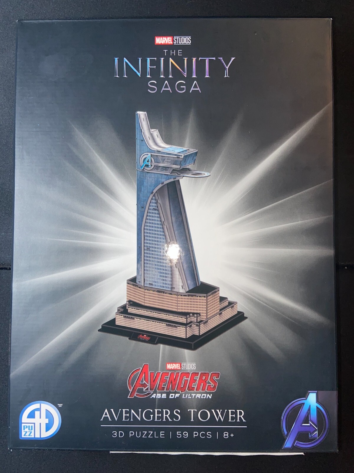 Marvel Avengers Tower 3D Puzzle 59 Pieces The Infinity Saga ULTRON 4D NEW