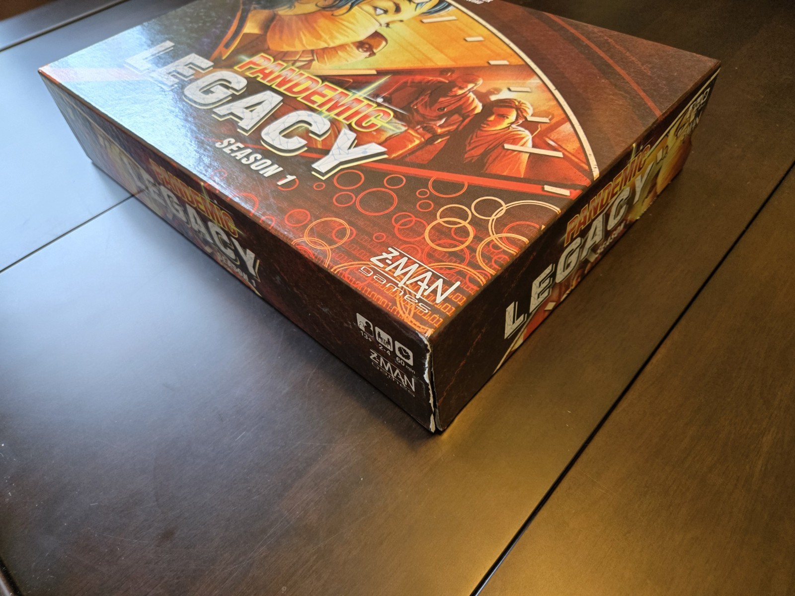 Pandemic Legacy: Season 1 – 100% Complete – Open Box, Sealed Components