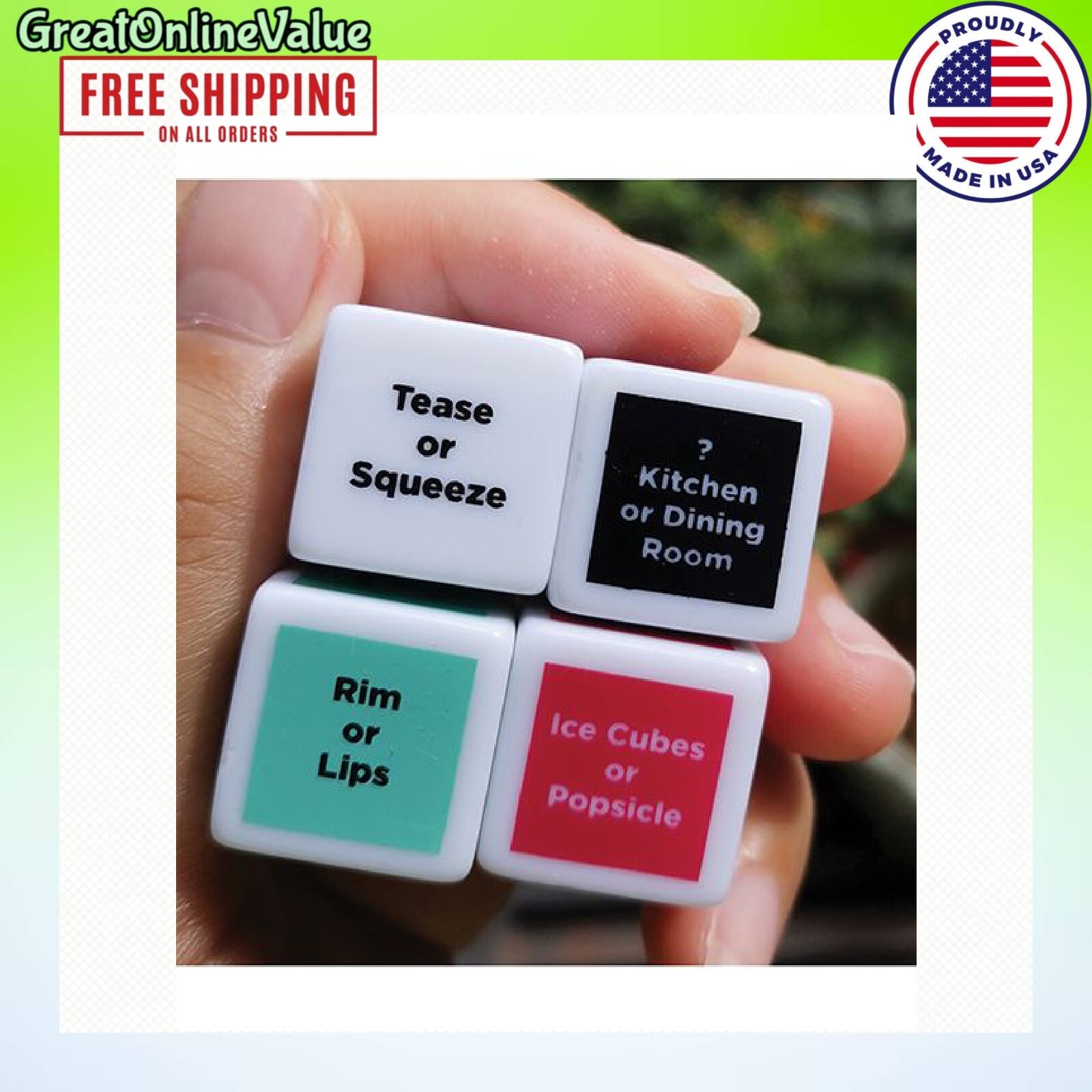 Ultimate Roll Oral 4 Kinky Sex Dice Game For Lovers