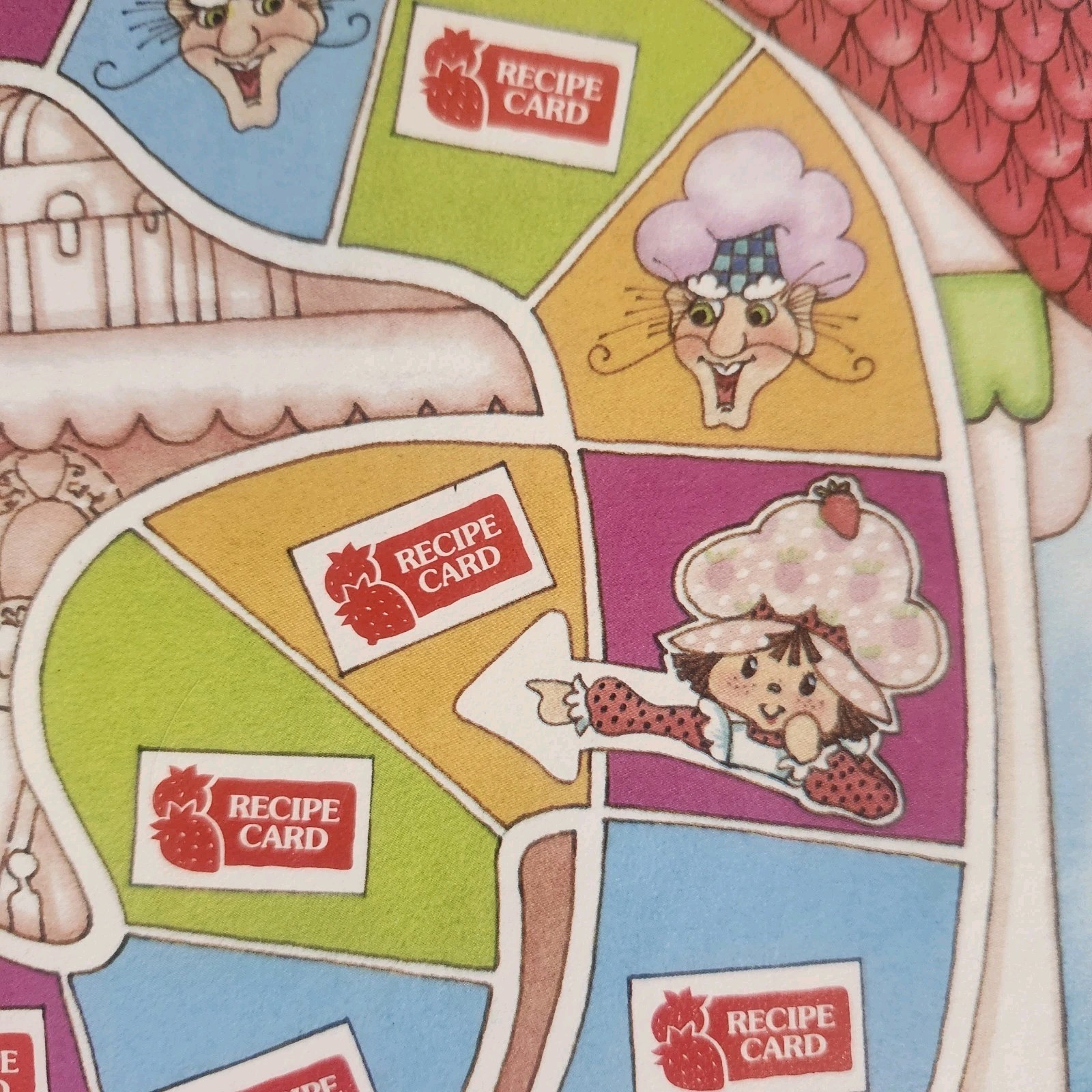 Vintage Strawberry Shortcake Housewarming Surprise Board Game 1983 Complete