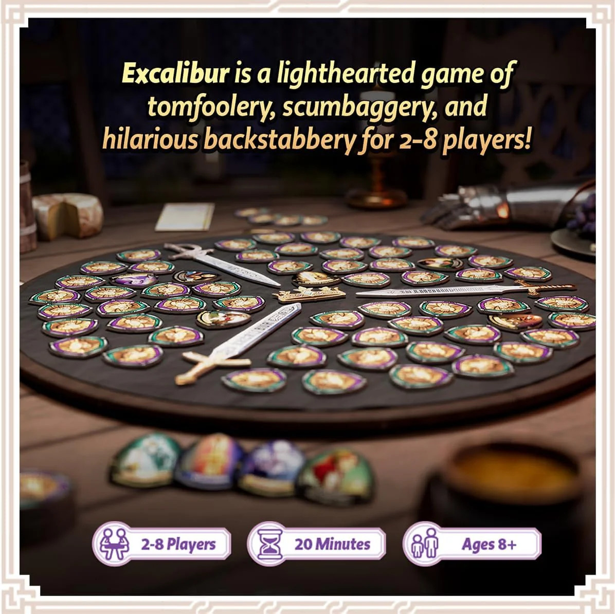 Excalibur [Board Game, 2-4 Players]