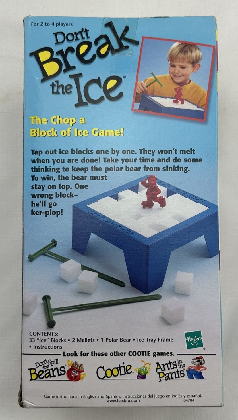 1999 Don’t Break the Ice Game by Milton Bradley New/Sealed FREE SHIPPING