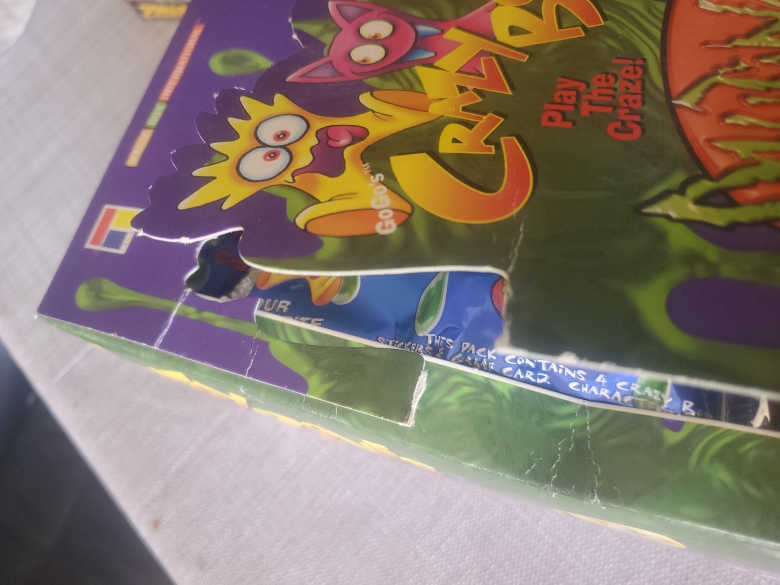 55 SEALED PACKS GoGo’s CRAZY BONES 2 DISPLAY BOXes