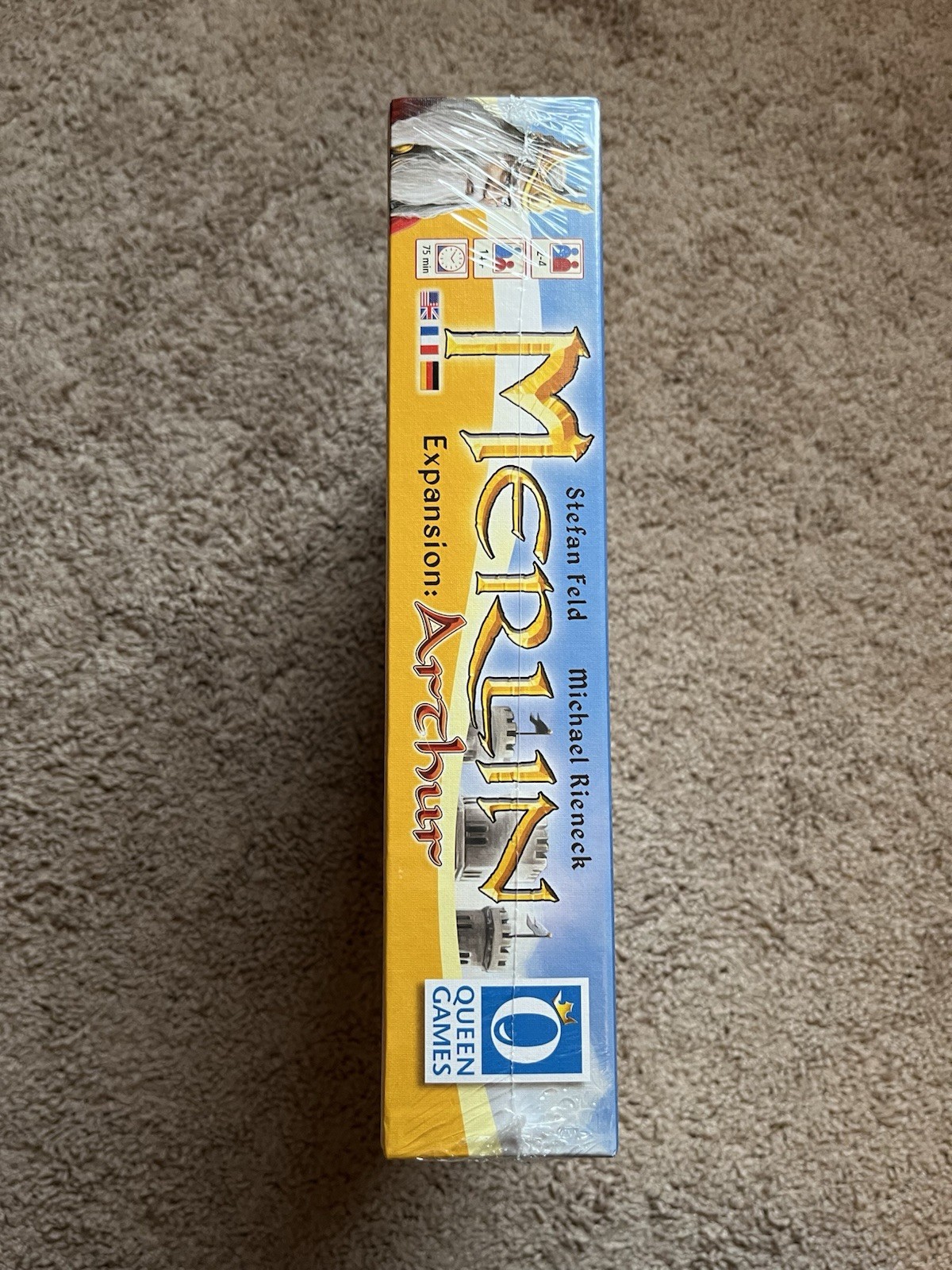 Merlin + Arthur Expansion Board Game Queen Games 2017 Stefan Feld NEW/SEALED