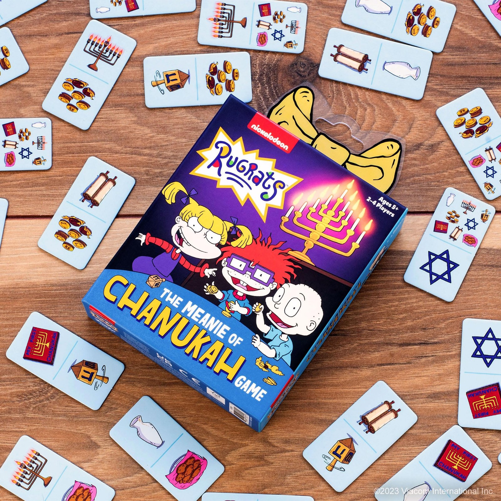 Rugrats Chanukah Tabletop Game Colorful Tile Matching For Ages 5 And Up