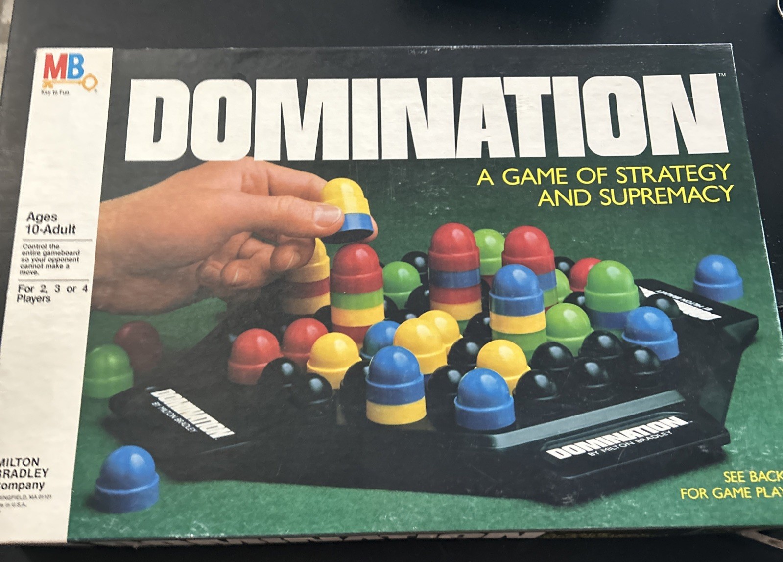 Domination Board Game by Milton Bradley 1982 Complete EXCELLENT CONDITION