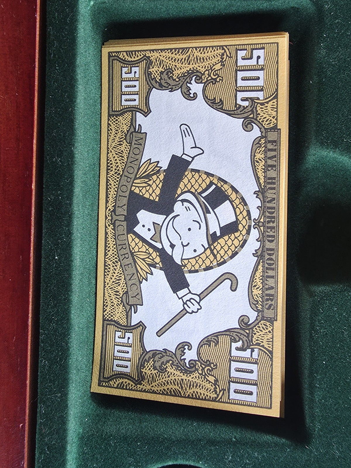 Monopoly Collector’s Edition 1991 Franklin Mint Wooden Luxury Board Game + Xtra!