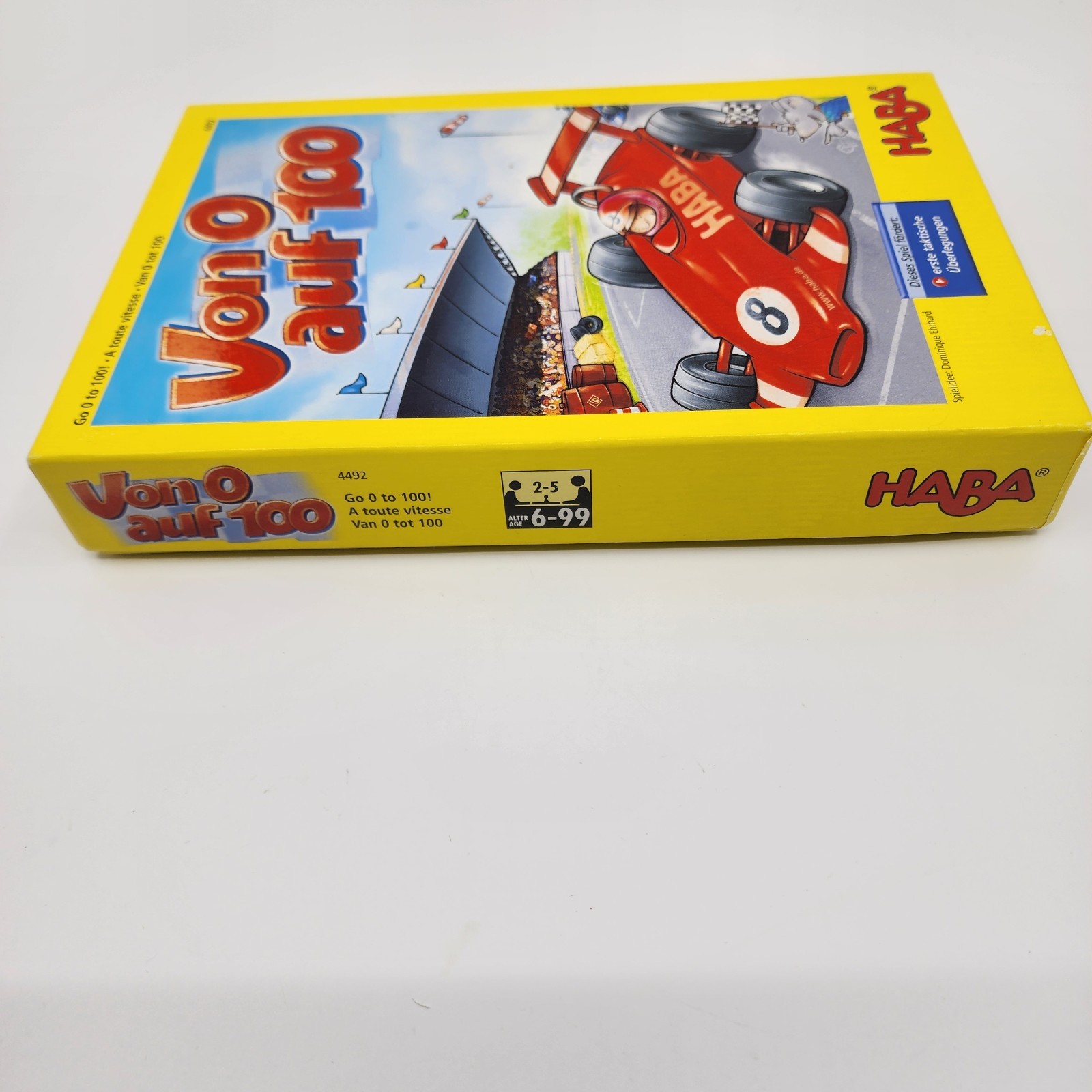 RARE HABA Von 0 Auf 100 2005 Board Game From 0 to 100 2005 German Edition #4492