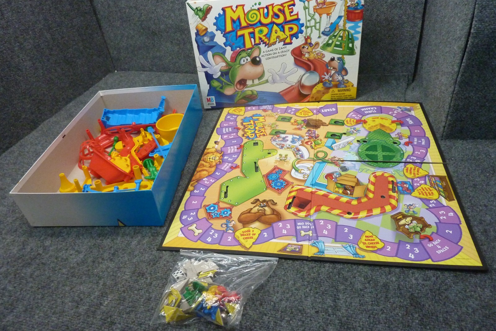 1999 Mouse Trap Game by Milton Bradley Complete in Great Condition FREE SHIPPING