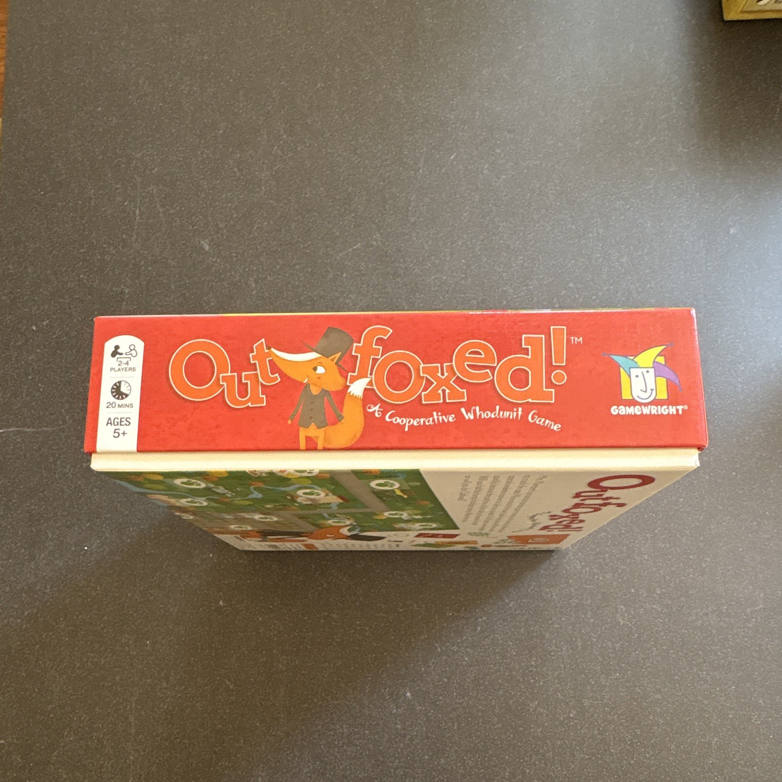 Gamewright Outfoxed! Cooperative Animals Game 2+ Players Ages 5+