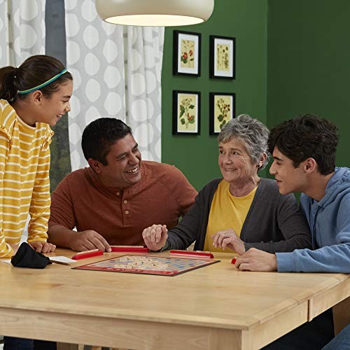 Classic Scrabble Game Multicolor Tabletop Word Gameplay for Family Fun