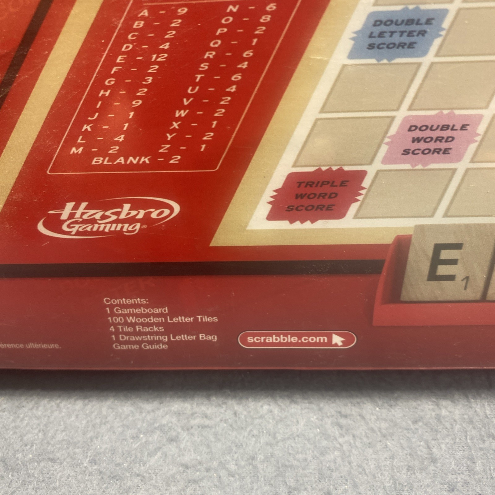 Hasbro Scrabble Game A8166 Made In USA Brand New Sealed Hasbro Gaming Free Ship