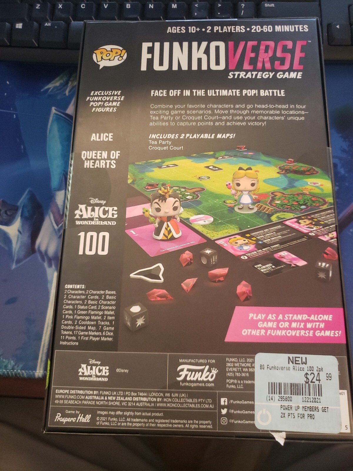 Funkoverse 2021 Alice In Wonderland Disney Strategy Game FUNKO POP *BRAND NEW*