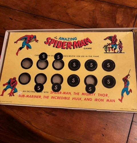1967 Amazing Spider-Man Game by Milton Bradley