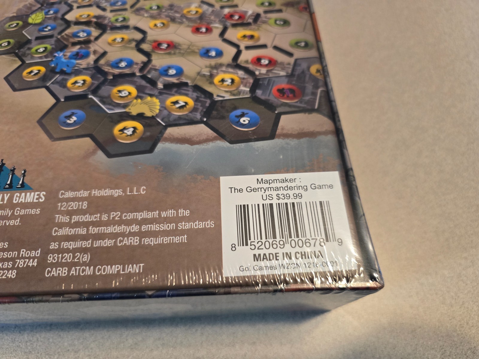 New Mapmaker The Gerrymandering Game USA Politics Educational Board Game