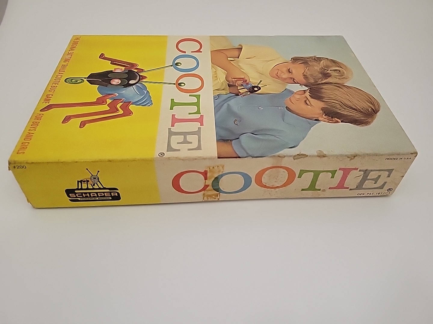 Vintage Cootie Board Game NEW & SEALED BOX Milton Bradley Original 1950s-60s NIB