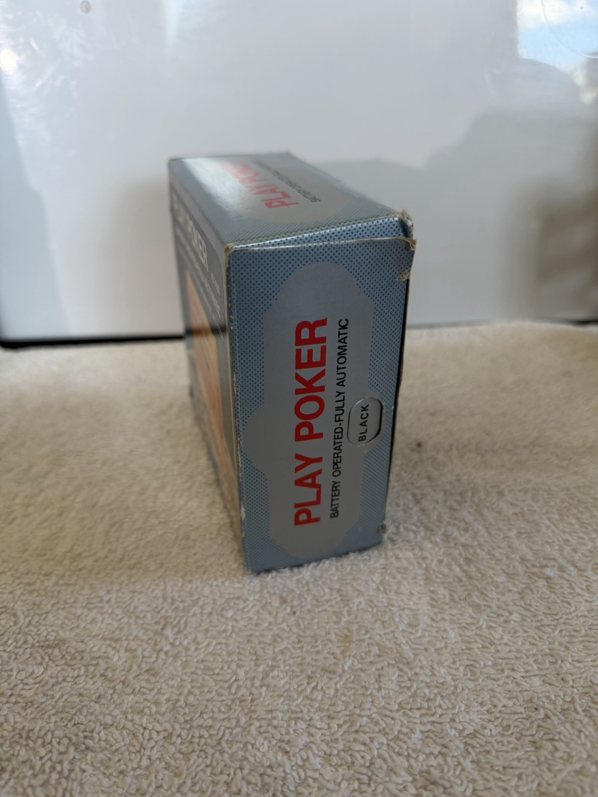 Vintage 1970s Play Poker Game No. 7000 NSC Milwaukee New In Box NIB Battery Op