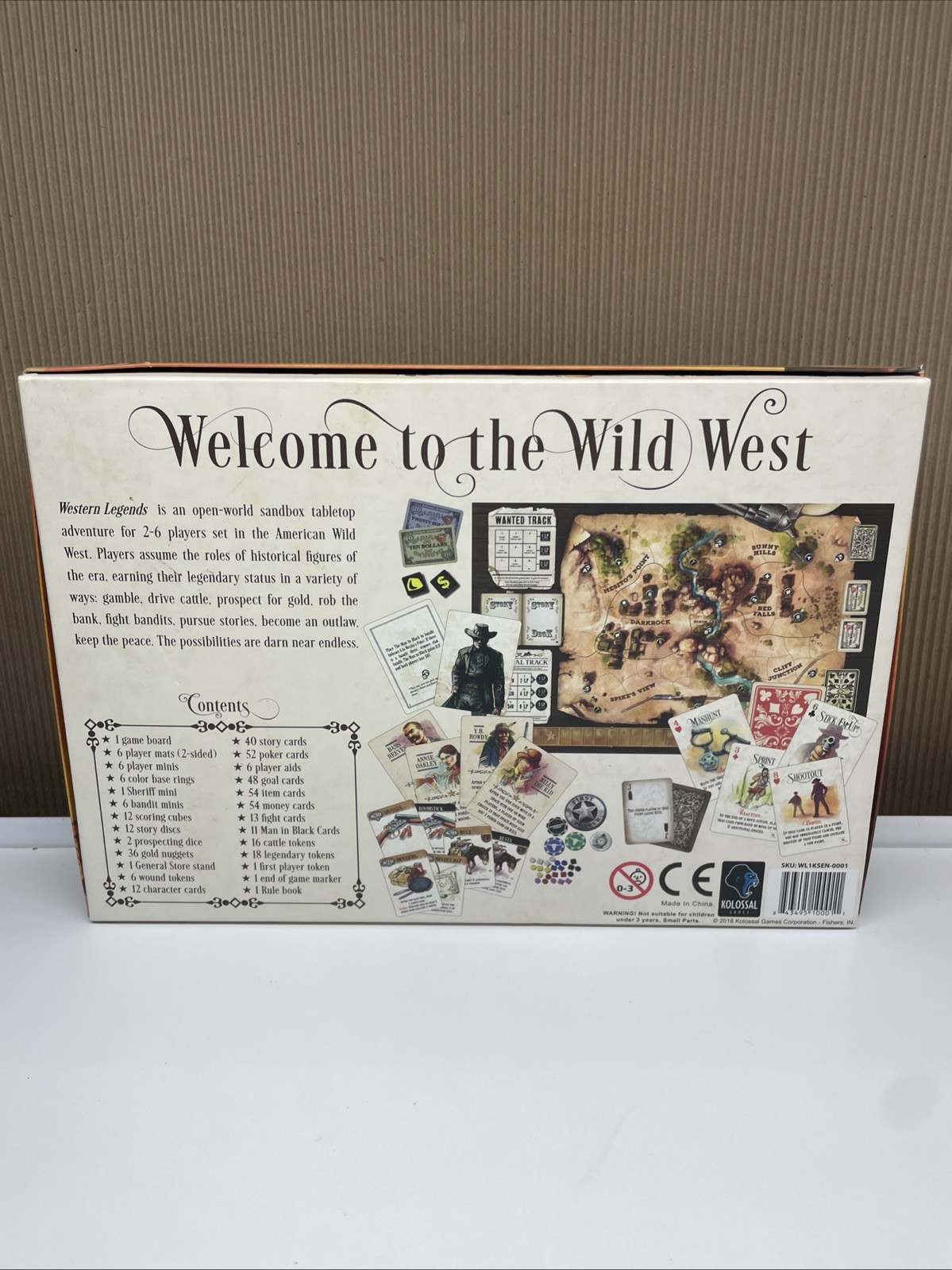 Western Legends + Blood Money +3 Expansions Kickstarter Plastic Chips Board game