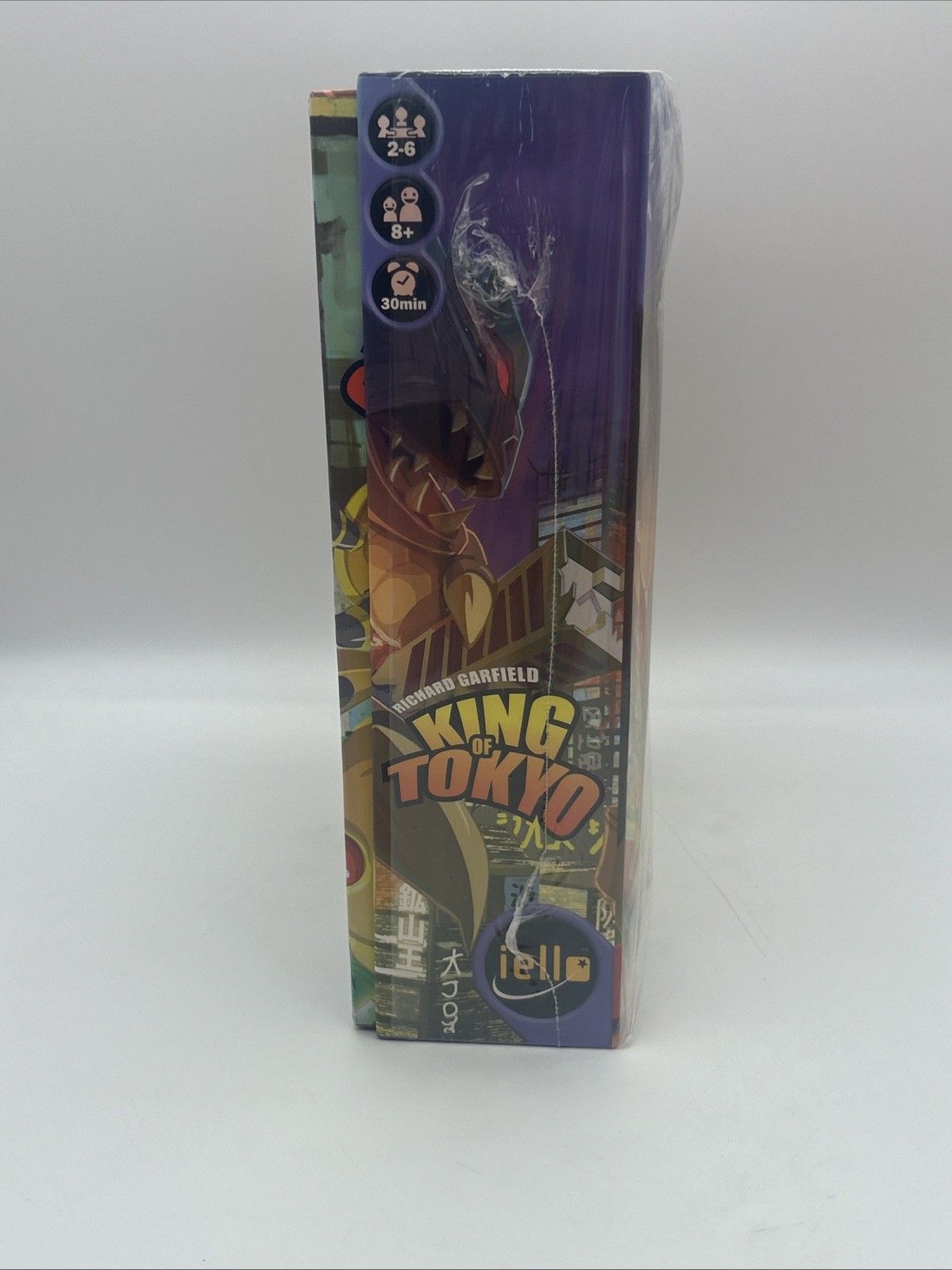 King of Tokyo Board Game 100% COMPLETE Iello 2015 GigaMonster Richard Garfield