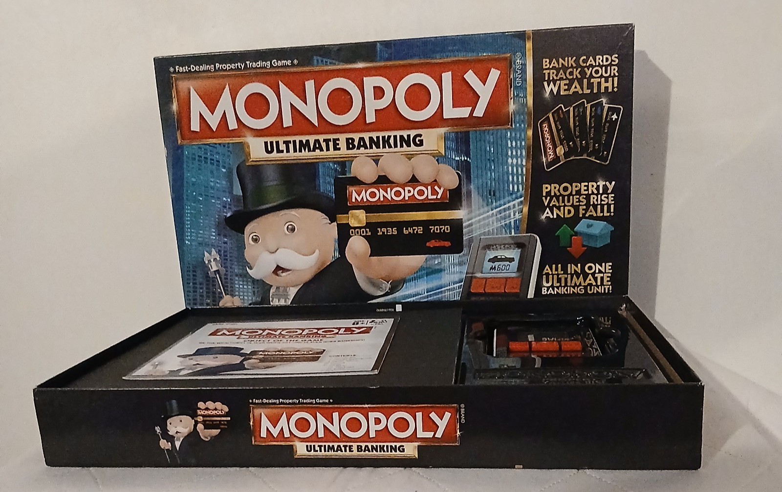 Monopoly Electronic Banking Edition Board Game 2016 Complete Credit Card Works