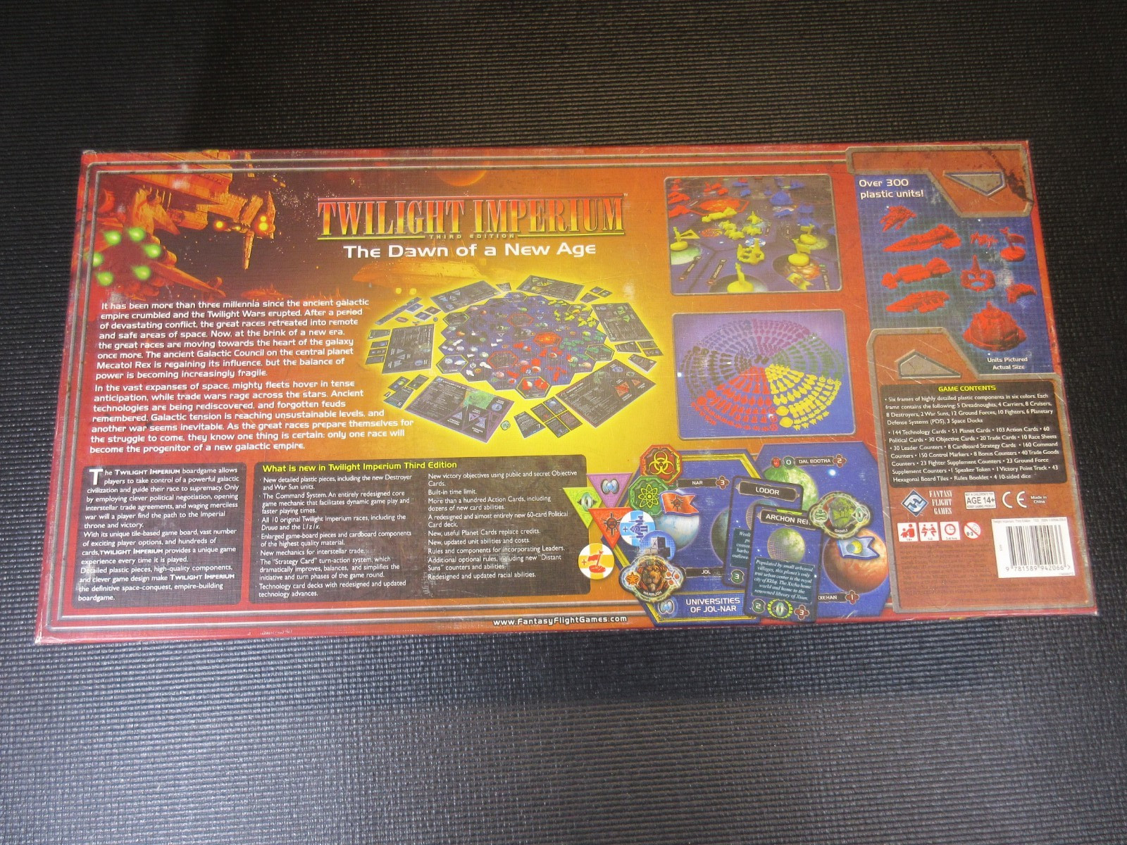Lot of Twilight Imperium 3rd Ed w Both Expansions 2011 FFG Board Game Complete