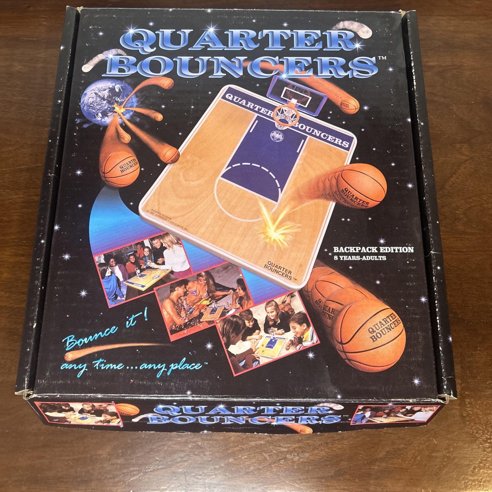 QUARTER BOUNCERS – BACKPACK EDITION VINTAGE GAME FROM 1995