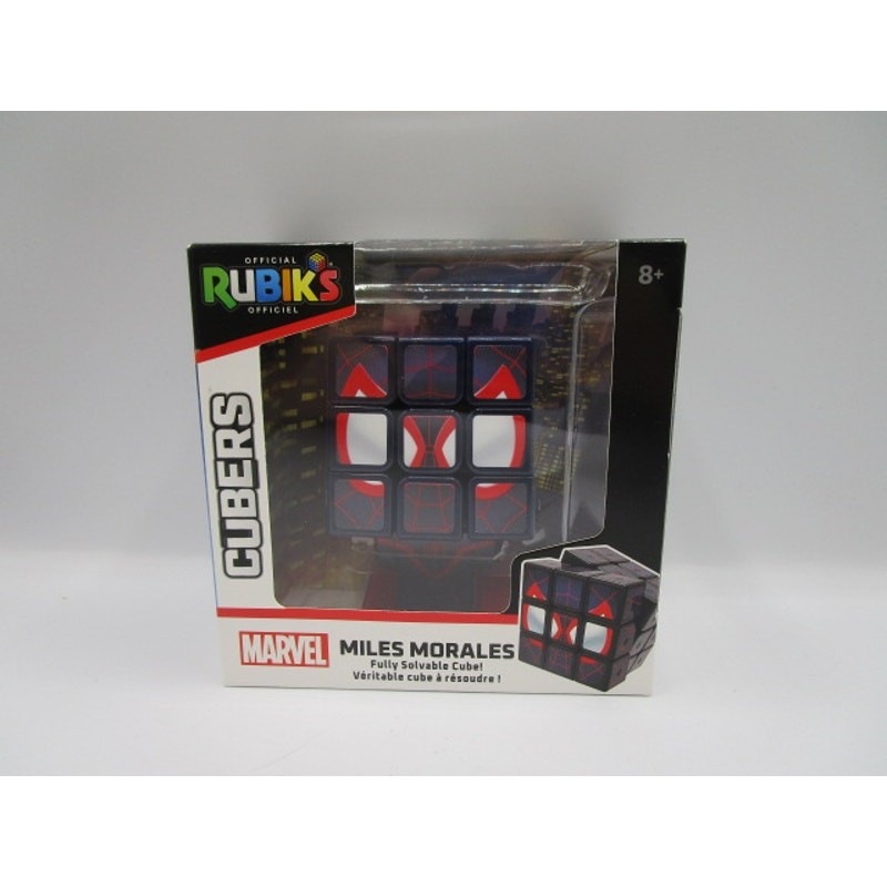 Spin Master Rubik’s Cube Cubers Miles Morales Spiderman Marvel Puzzle