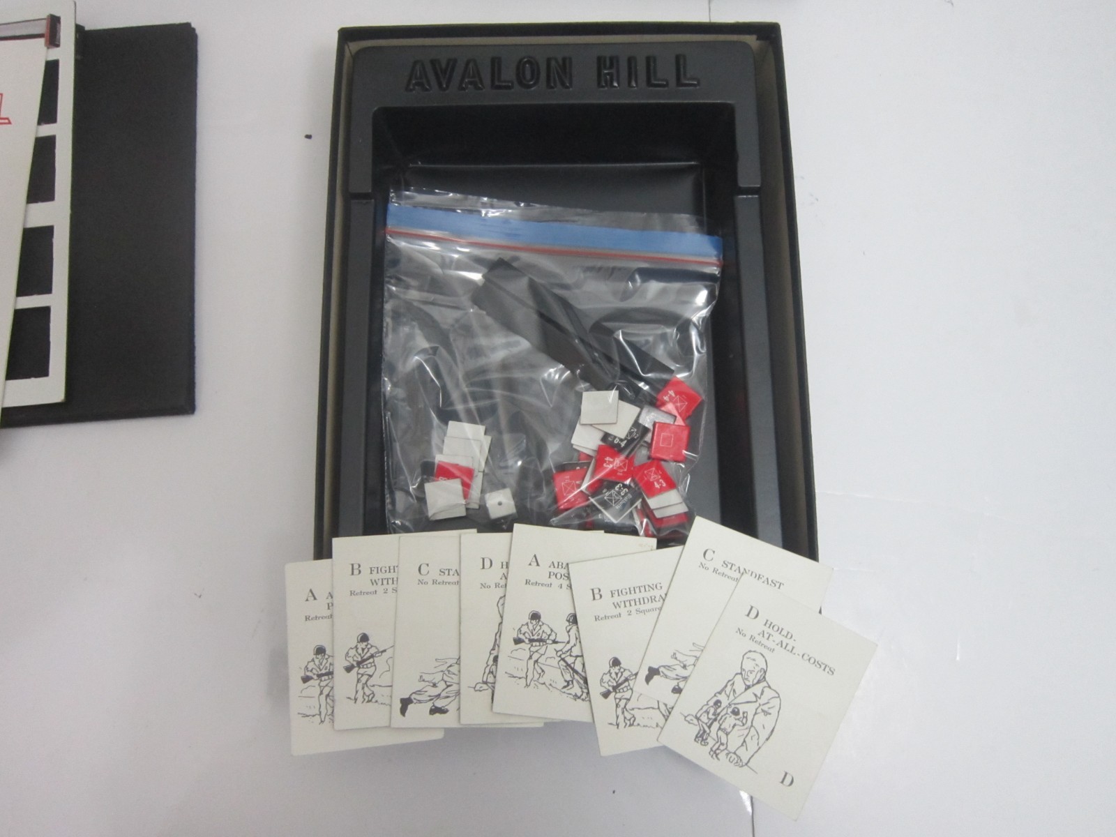 Lot 5 Avalon Hill Games Victory Pacific Luftwaffe Bismarck War At Sea Kriegspiel