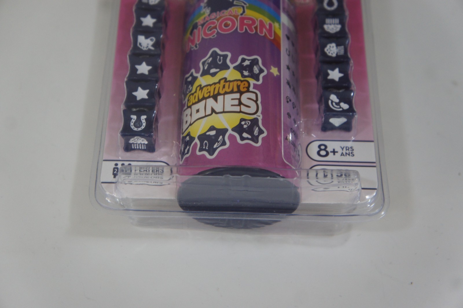 BRAND NEW Adventure Bones Magical Unicorn Dice Game Aquarius w/ Travel Container