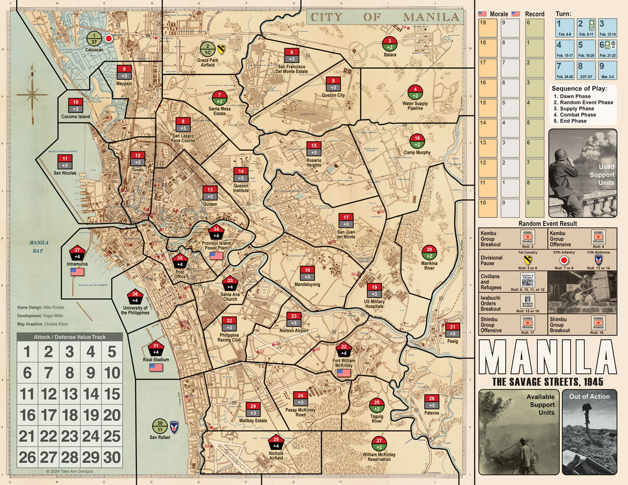 Revolution Wargames Manila: The Savage Streets, 1945 NISW Boxed Fast Shipping