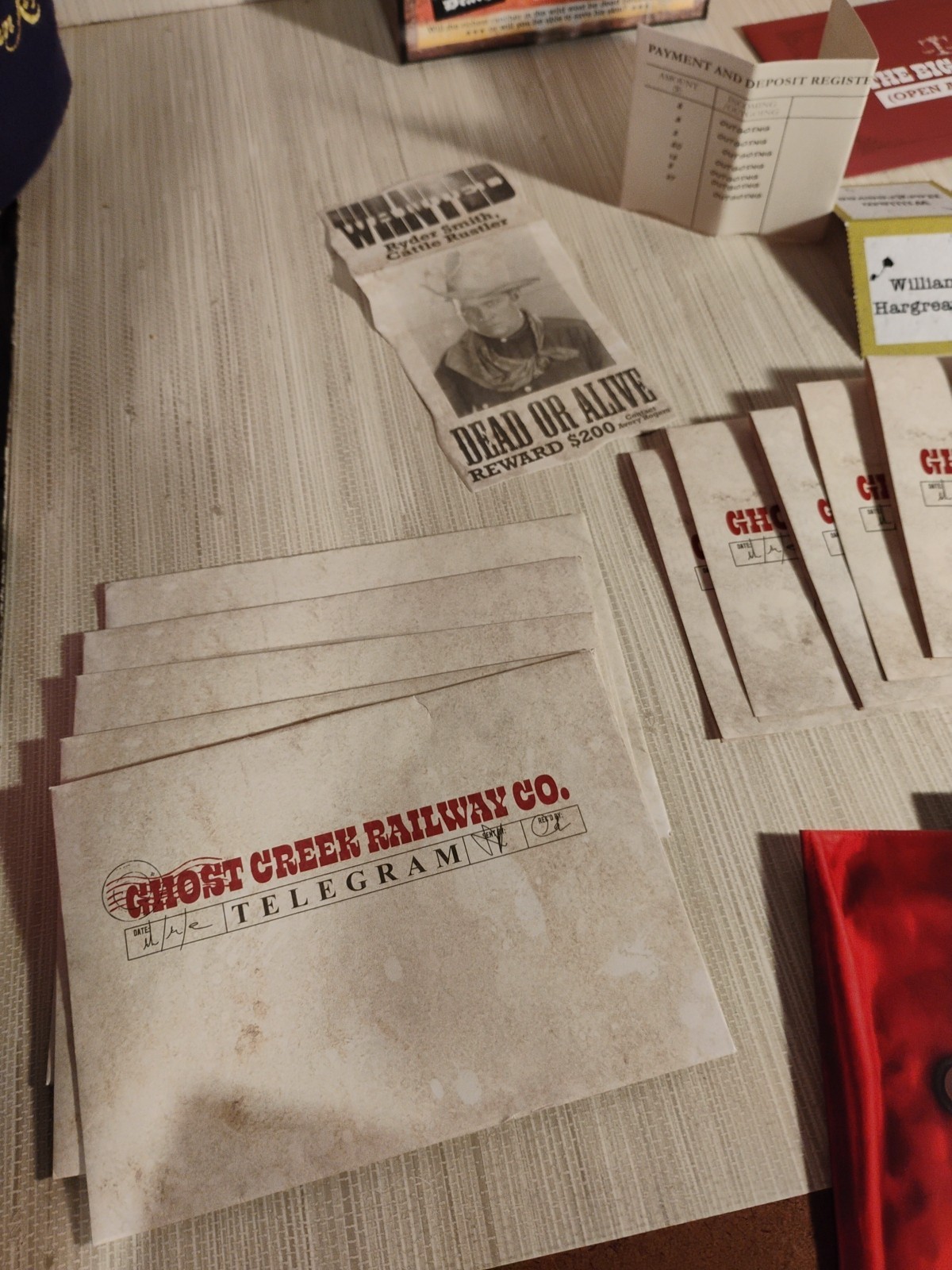 Last Chance Saloon Murder Mystery Game Missing One Envelope