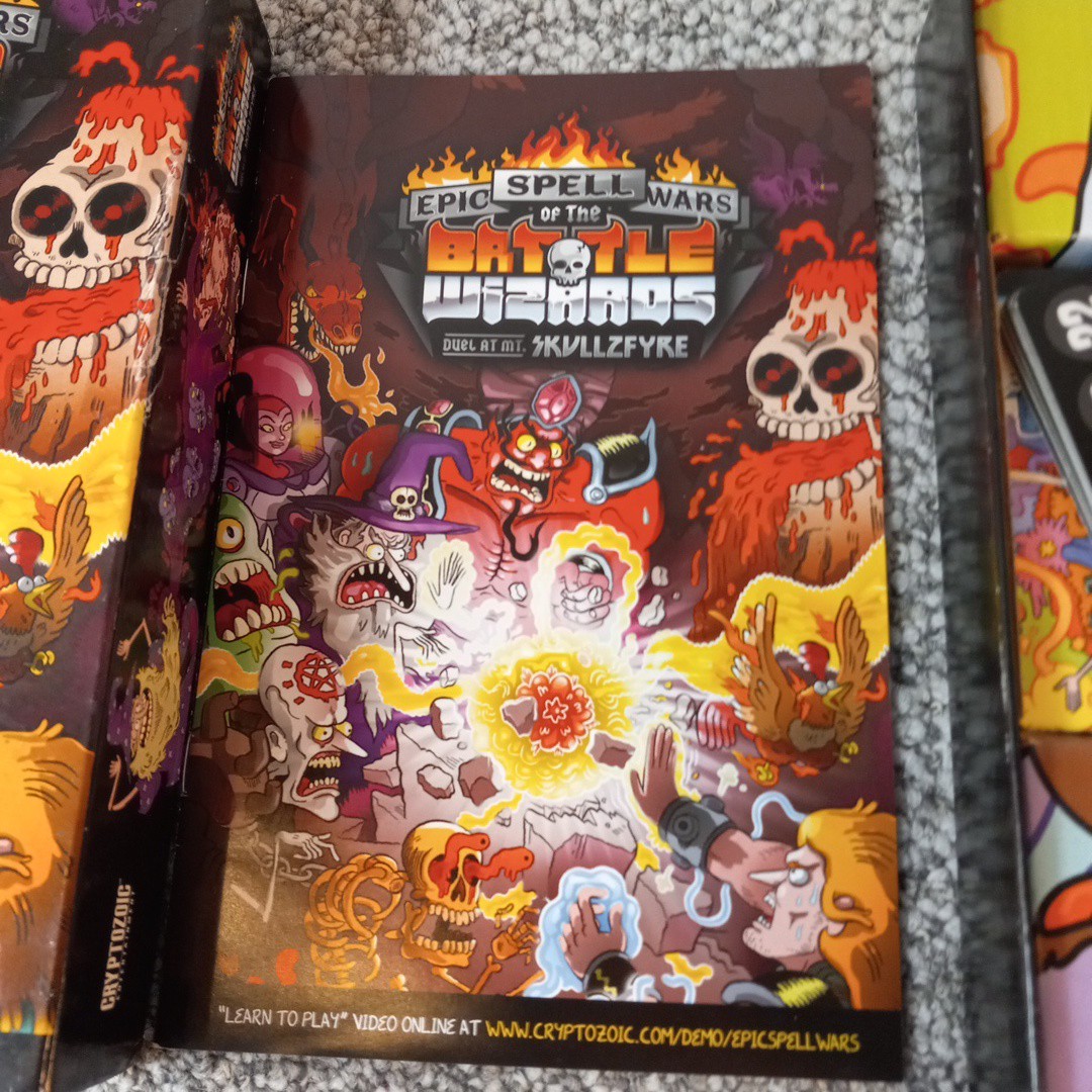 Epic Spell Wars Of The Battle Wizards Duel At Mt. Skullzfyre Cryptozoic Complete