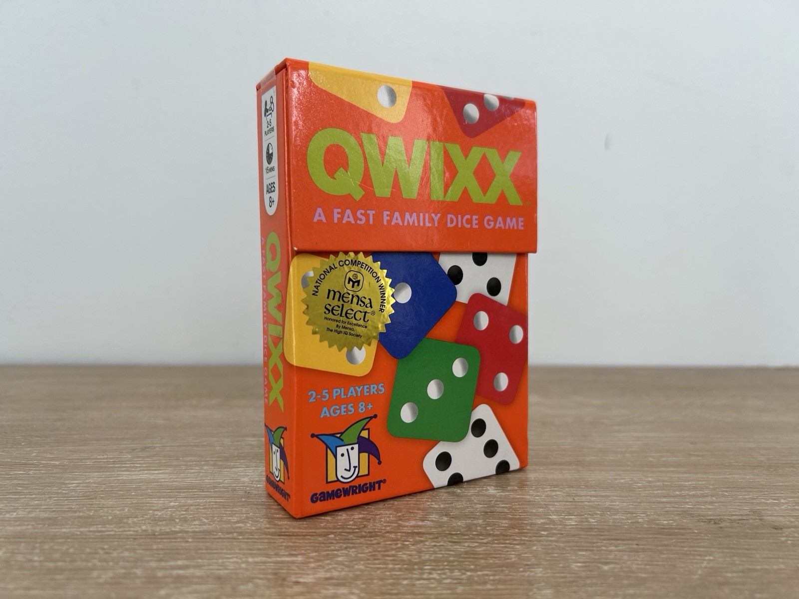Qwixx Dice Game a Fast-Paced Family Dice Game by Gamewright Brand New!