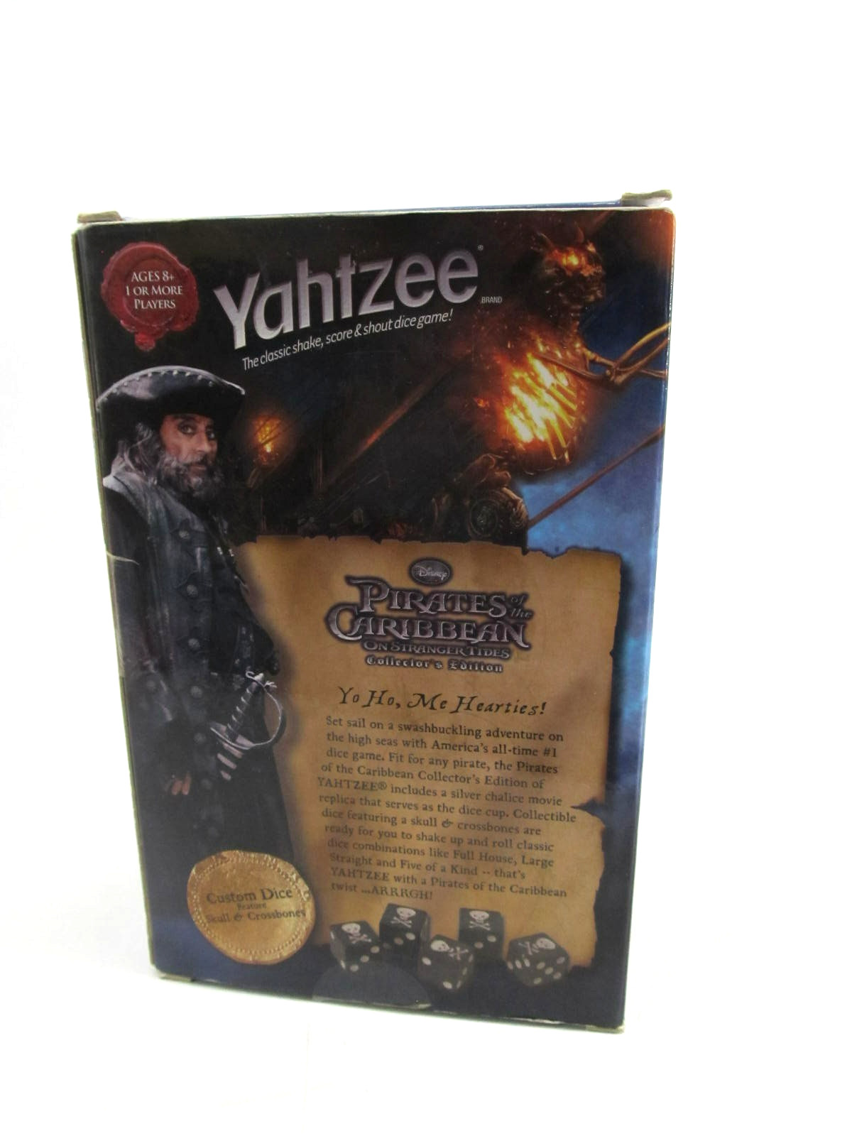 Yahtzee Disney Pirates of the Caribbean On Stranger Tides Collector’s Edition