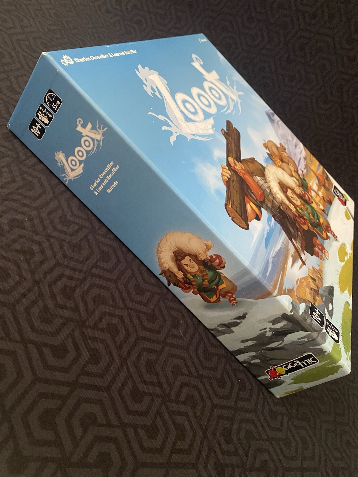Looot Board Game Fun, Family Game for Kids and Adults Hachette Vikings Norway