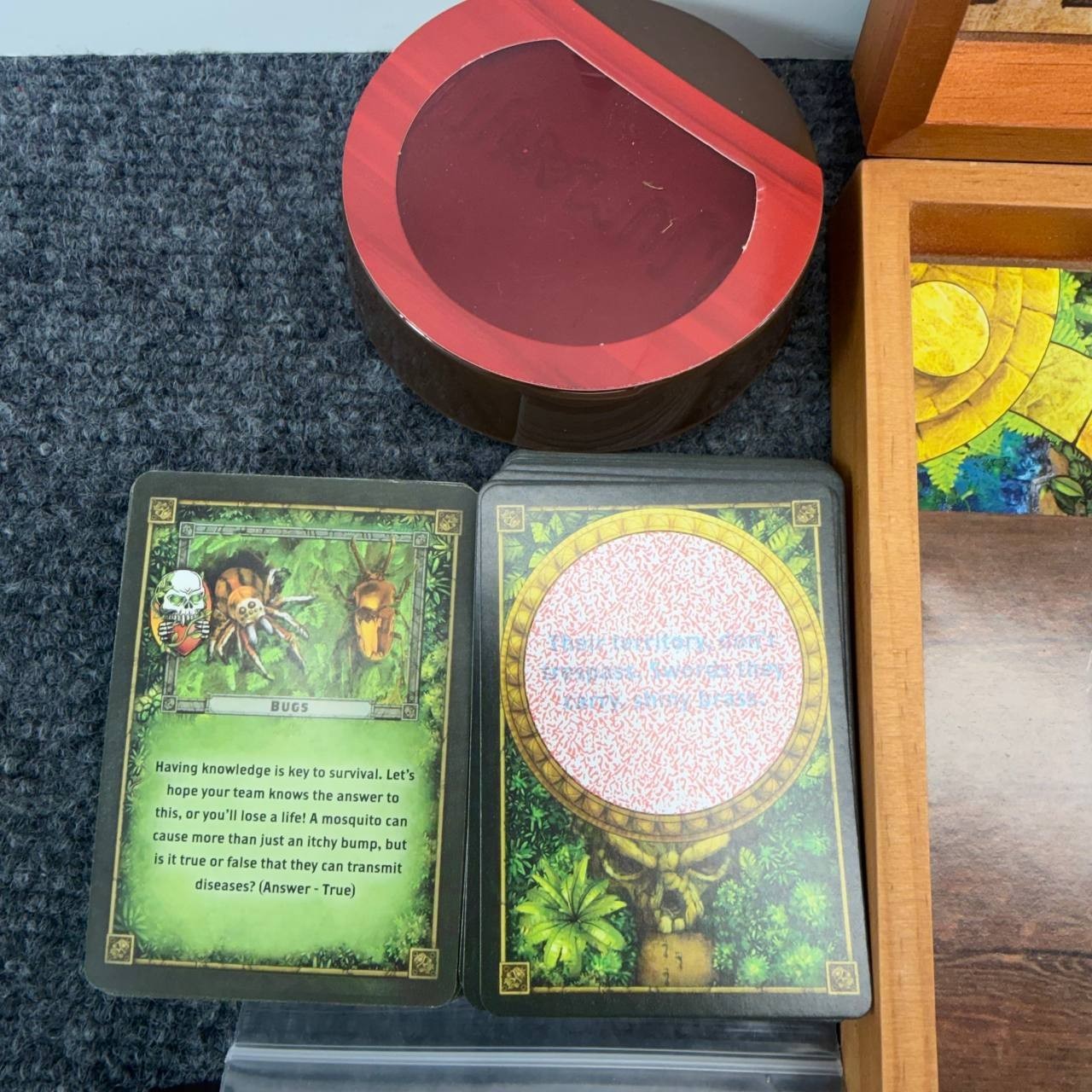 Spin Master Jumanji The Game Wooden Box Edition Board Game 21 Inch