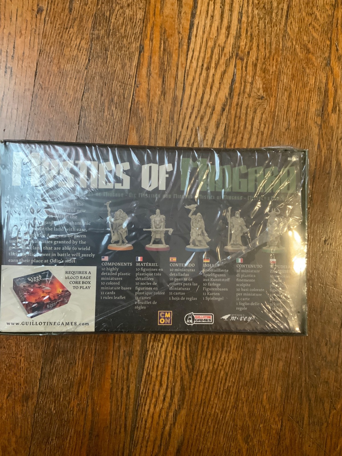 CMON Blood Rage: Mystics of Midgard Fantasy Expansion Pack 2+ 14+ BLR304 NM
