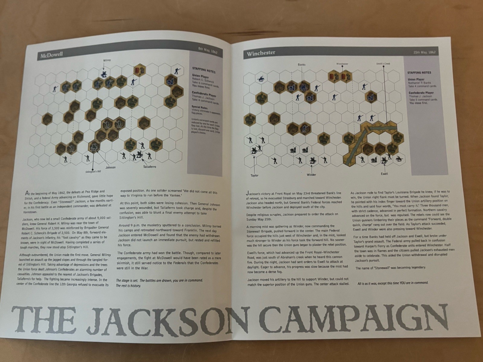 Battle Cry – The Jackson Campaign Special Supplement Origins 2000 & Gen-Con 2000