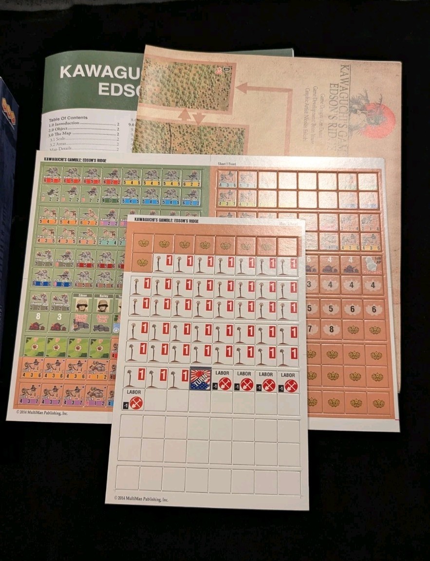 Kawaguchi’s Gamble: Edson’s Ridge Battle For Guadalcanal Multi-Man Publishing