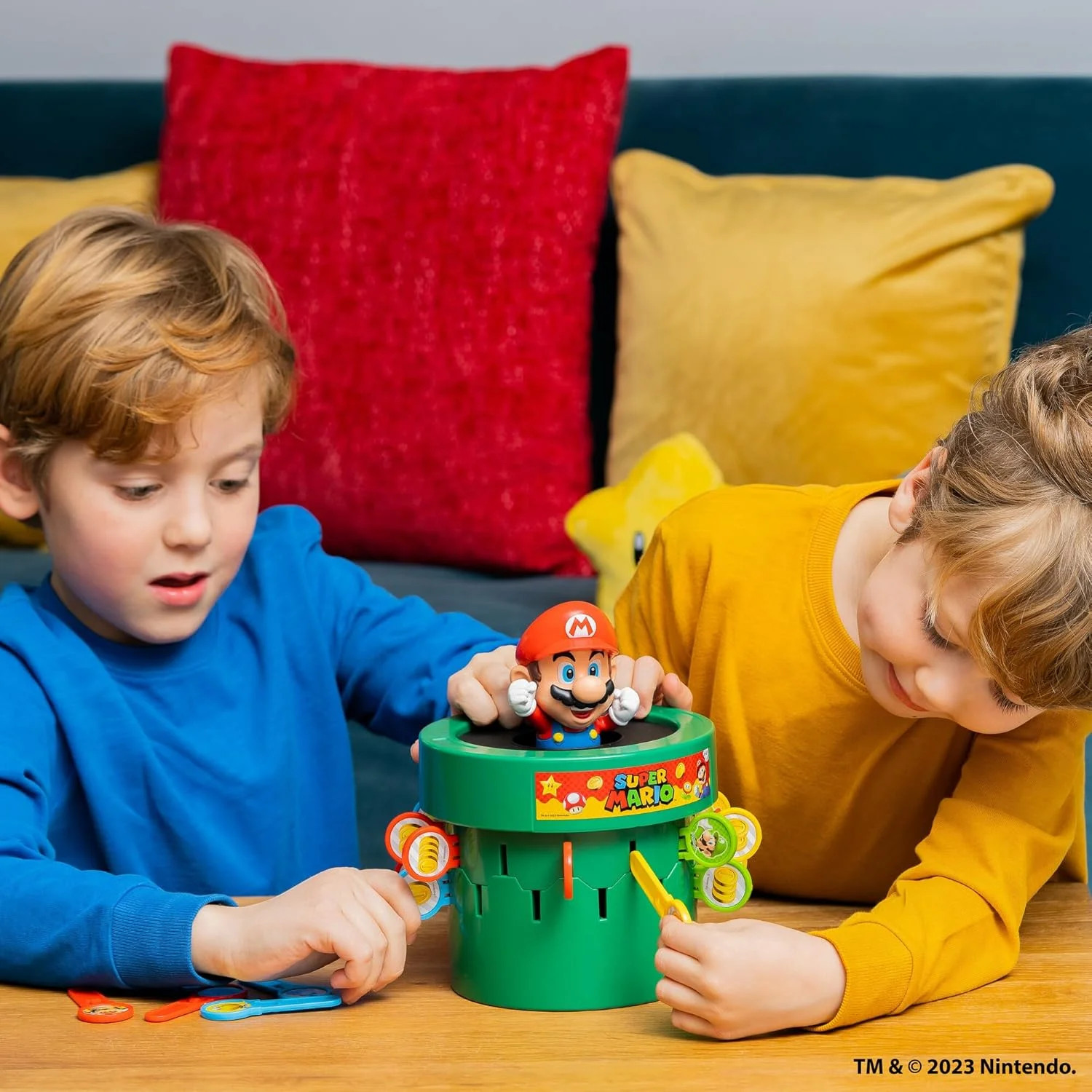 TOMY Pop Up Super Mario Game – Activities for Indoor Recess or Family Game Night