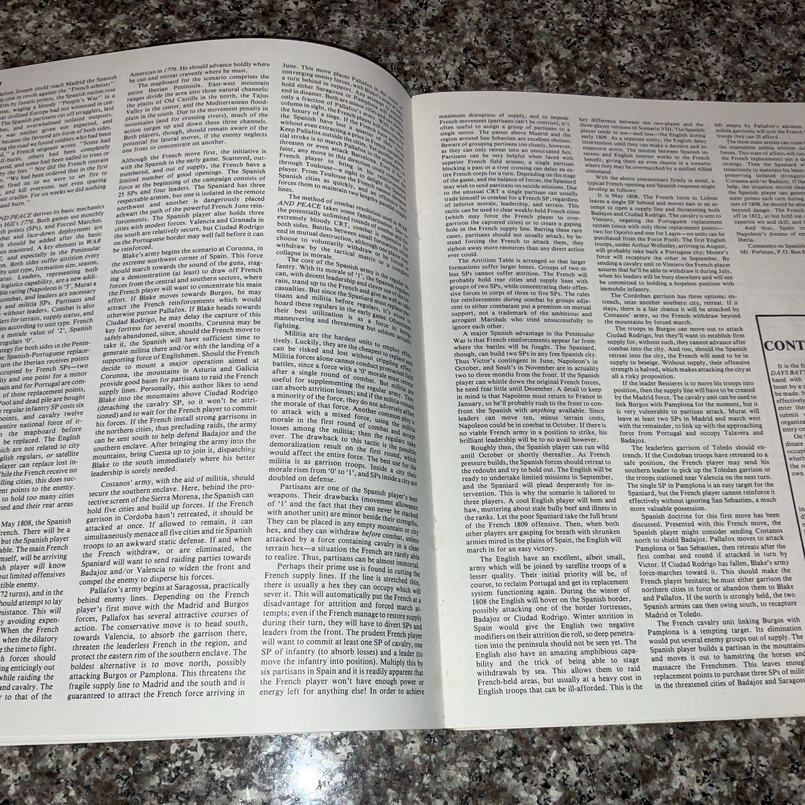 GENERAL MAGAZINE VOL. 21 #2 AVALON HILL NAPOLEON AT BAY 1984