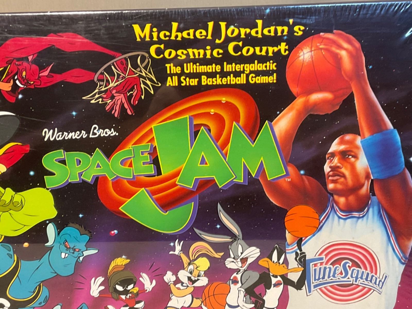 Michael Jordan’s Cosmic Court 1996 Warner Bros. Space Jam Game Brand New SEALED