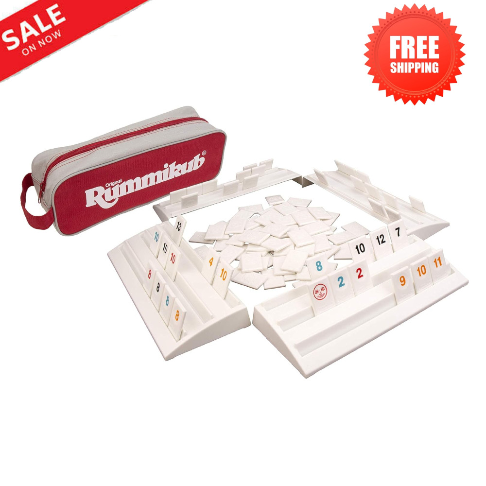 Rummikub – The Complete Original Game With Full-size Racks And Tiles In A Durabl