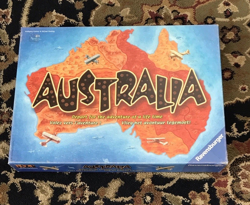 2005 Australia Strategy Family Board Game Ravensburger